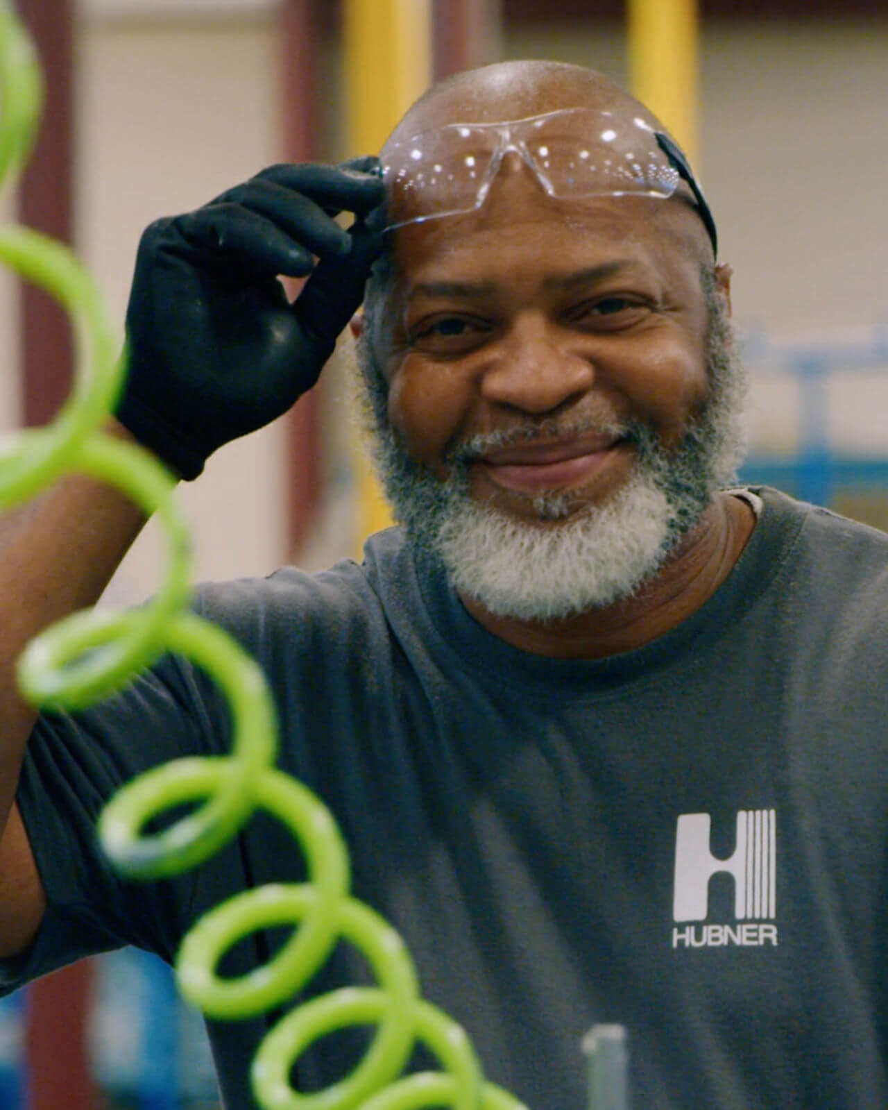 Authentische WELTBERG Produktion für HÜBNER